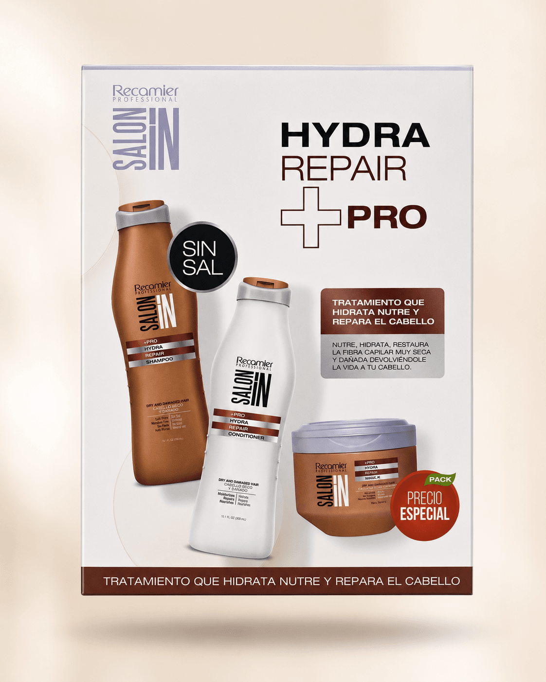 Recamier Pack Salon In Hydra Repair +PRO