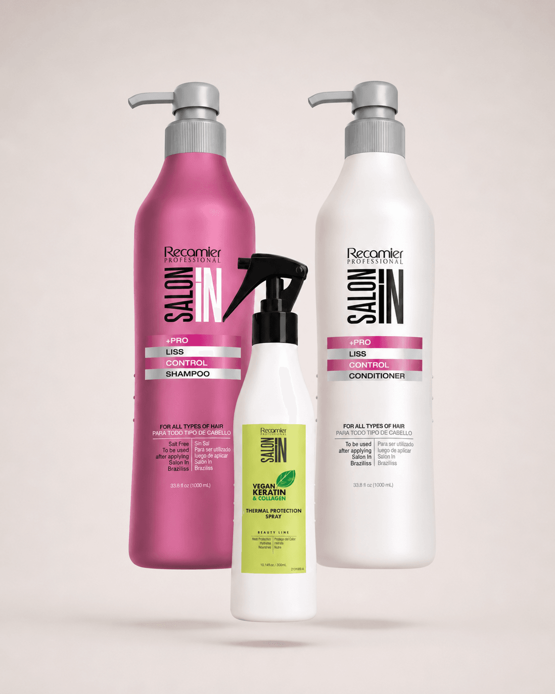 Recamier Pack Salon In Liss Control + Protector Termico